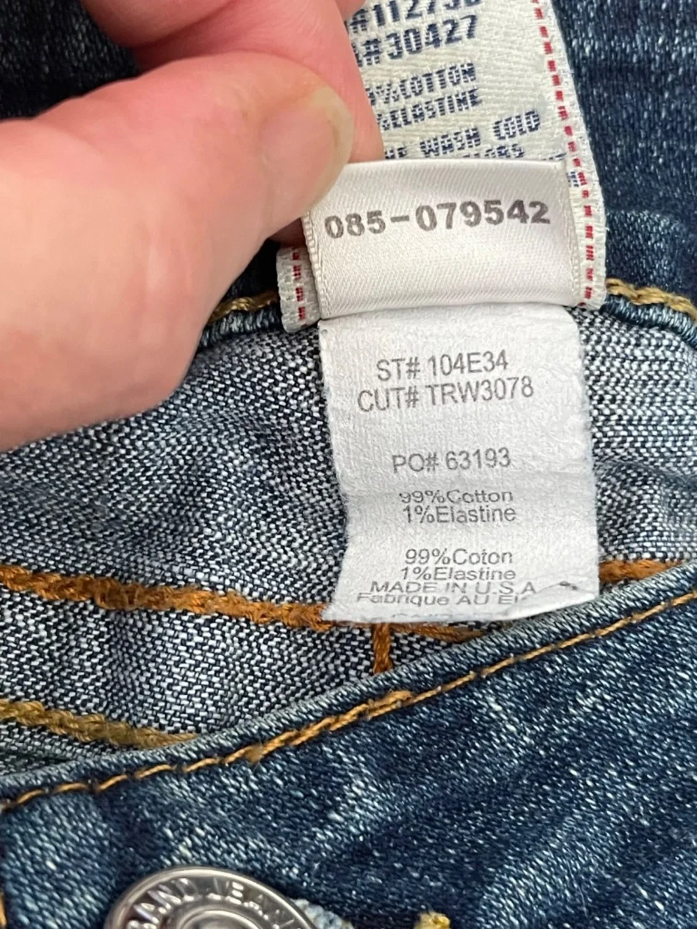 True Religion Emma Short Denim Shorts